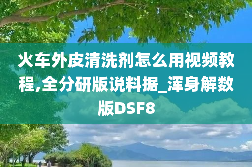 火车外皮清洗剂怎么用视频教程,全分研版说料据_浑身解数版DSF8