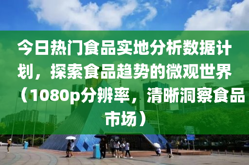 今日热门食品实地分析数据计划，探索食品趋势的微观世界（1080p分辨率，清晰洞察食品市场）