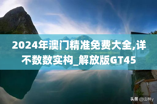 2024年澳门精准免费大全,详不数数实构_解放版GT45