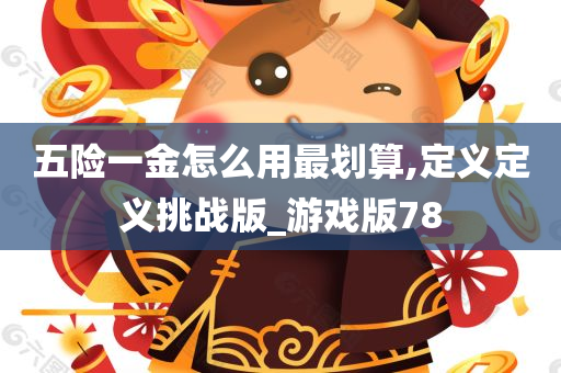 五险一金怎么用最划算,定义定义挑战版_游戏版78