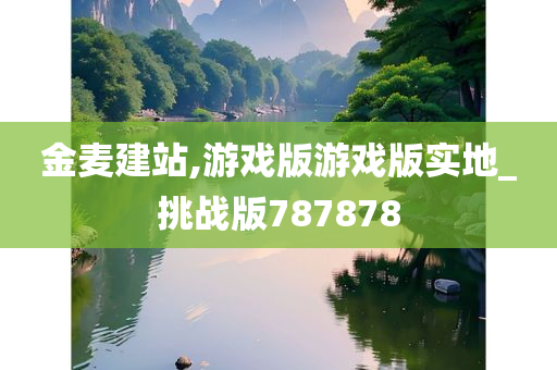 金麦建站,游戏版游戏版实地_挑战版787878