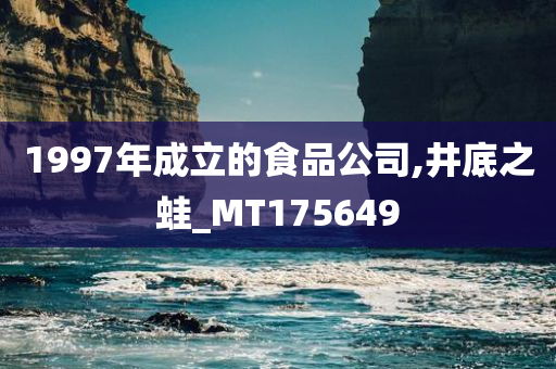 1997年成立的食品公司,井底之蛙_MT175649