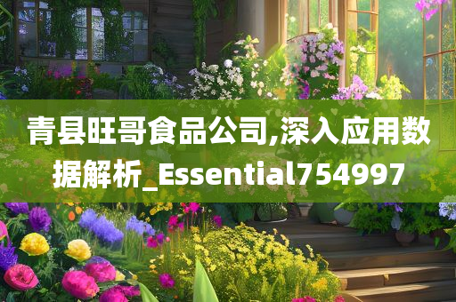 青县旺哥食品公司,深入应用数据解析_Essential754997