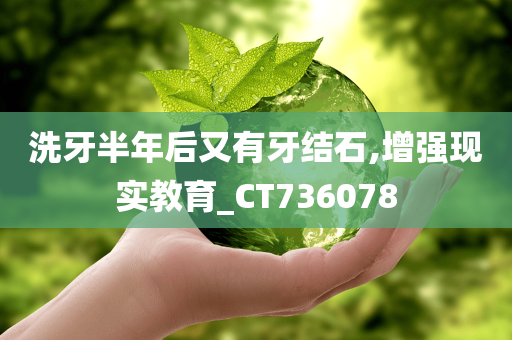 洗牙半年后又有牙结石,增强现实教育_CT736078