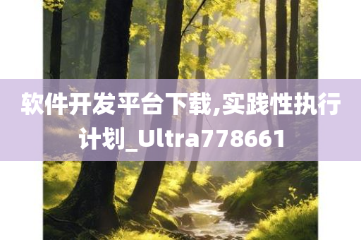 软件开发平台下载,实践性执行计划_Ultra778661