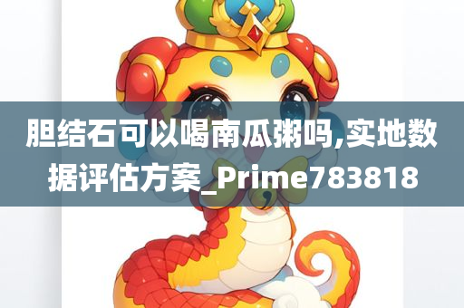 胆结石可以喝南瓜粥吗,实地数据评估方案_Prime783818