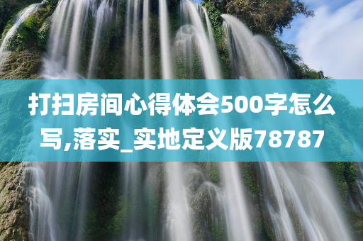 打扫房间心得体会500字怎么写,落实_实地定义版78787