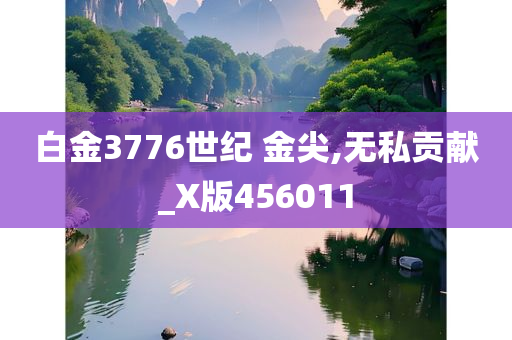 白金3776世纪 金尖,无私贡献_X版456011