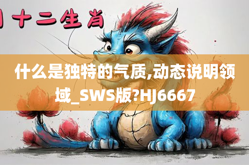 什么是独特的气质,动态说明领域_SWS版?HJ6667