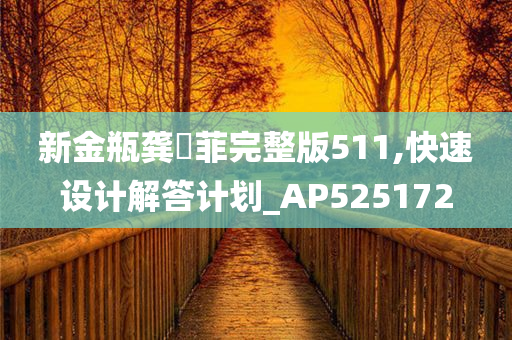 新金瓶龚玥菲完整版511,快速设计解答计划_AP525172