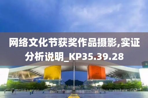 网络文化节获奖作品摄影,实证分析说明_KP35.39.28