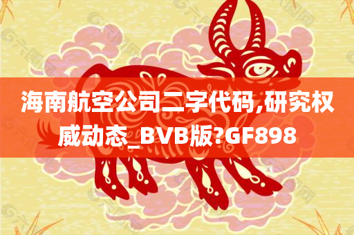 海南航空公司二字代码,研究权威动态_BVB版?GF898