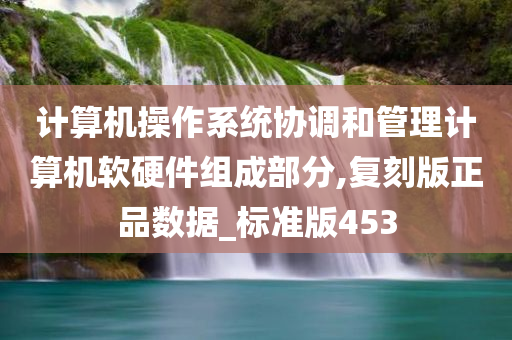 计算机操作系统协调和管理计算机软硬件组成部分,复刻版正品数据_标准版453