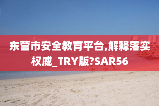 东营市安全教育平台,解释落实权威_TRY版?SAR56