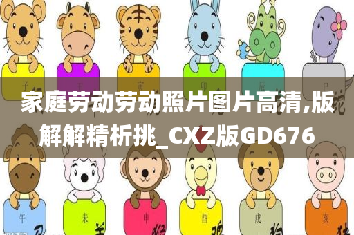 家庭劳动劳动照片图片高清,版解解精析挑_CXZ版GD676