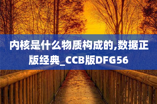 内核是什么物质构成的,数据正版经典_CCB版DFG56