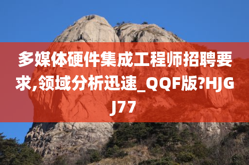 多媒体硬件集成工程师招聘要求,领域分析迅速_QQF版?HJGJ77