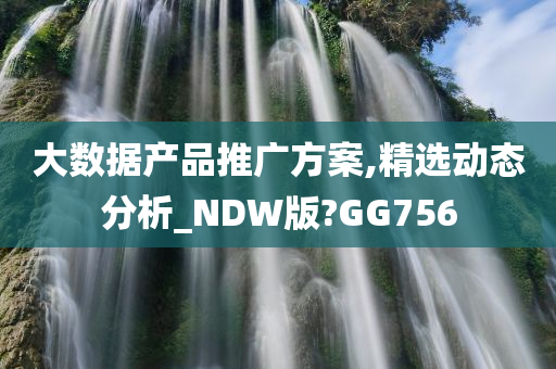 大数据产品推广方案,精选动态分析_NDW版?GG756