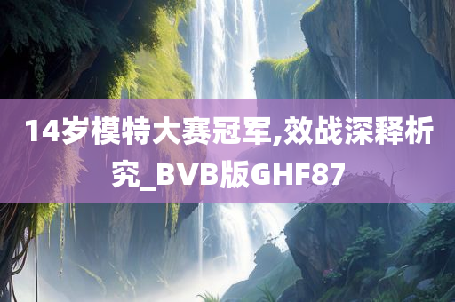 14岁模特大赛冠军,效战深释析究_BVB版GHF87