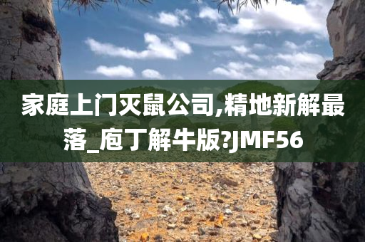 家庭上门灭鼠公司,精地新解最落_庖丁解牛版?JMF56