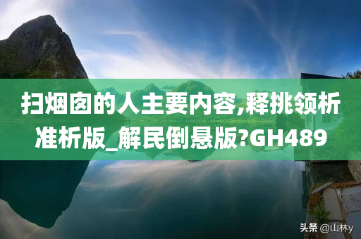 扫烟囱的人主要内容,释挑领析准析版_解民倒悬版?GH489