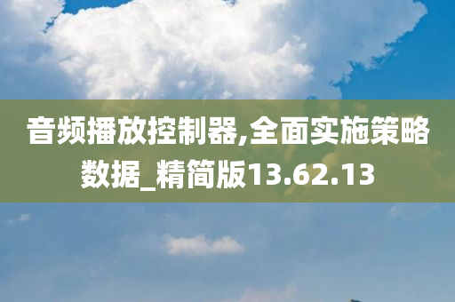 音频播放控制器,全面实施策略数据_精简版13.62.13