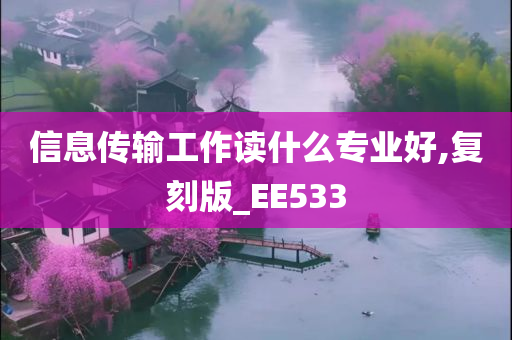 信息传输工作读什么专业好,复刻版_EE533