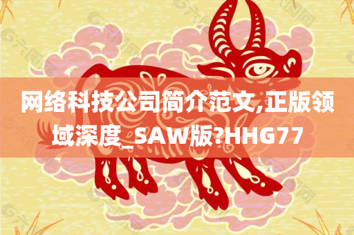 网络科技公司简介范文,正版领域深度_SAW版?HHG77