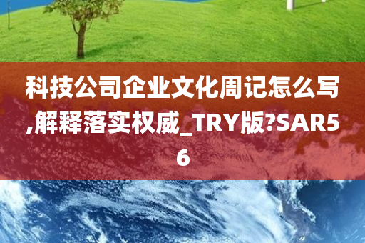 科技公司企业文化周记怎么写,解释落实权威_TRY版?SAR56