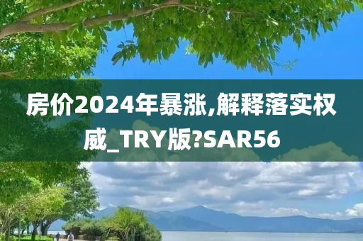 房价2024年暴涨,解释落实权威_TRY版?SAR56