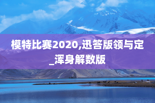 模特比赛2020,迅答版领与定_浑身解数版