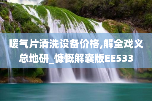 暖气片清洗设备价格,解全戏义总地研_慷慨解囊版EE533