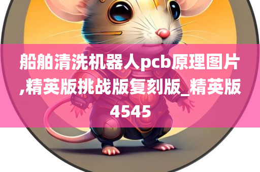 船舶清洗机器人pcb原理图片,精英版挑战版复刻版_精英版4545