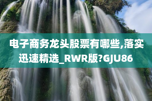 电子商务龙头股票有哪些,落实迅速精选_RWR版?GJU86