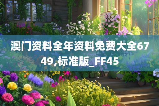 澳门资料全年资料免费大全6749,标准版_FF45