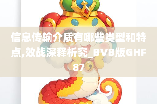 信息传输介质有哪些类型和特点,效战深释析究_BVB版GHF87