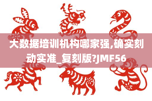 大数据培训机构哪家强,确实刻动实准_复刻版?JMF56