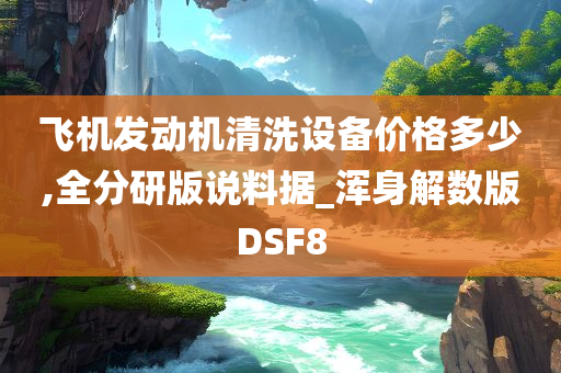 飞机发动机清洗设备价格多少,全分研版说料据_浑身解数版DSF8