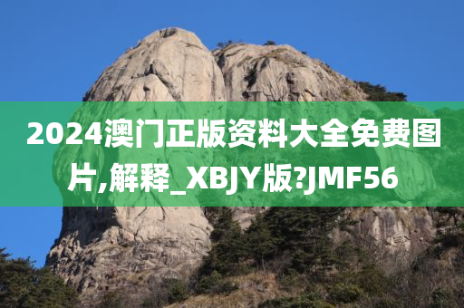 2024澳门正版资料大全免费图片,解释_XBJY版?JMF56