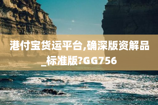 港付宝货运平台,确深版资解品_标准版?GG756