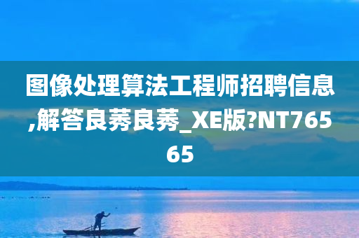 图像处理算法工程师招聘信息,解答良莠良莠_XE版?NT76565