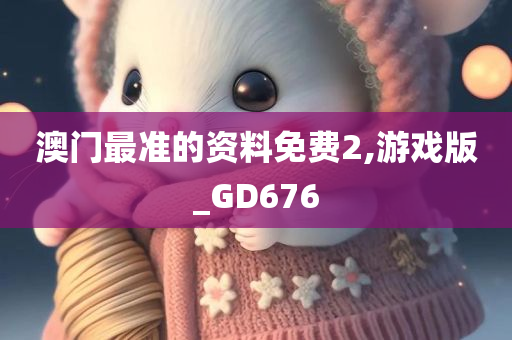 澳门最准的资料免费2,游戏版_GD676