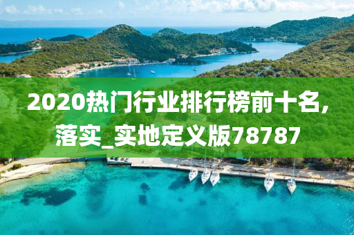 2020热门行业排行榜前十名,落实_实地定义版78787