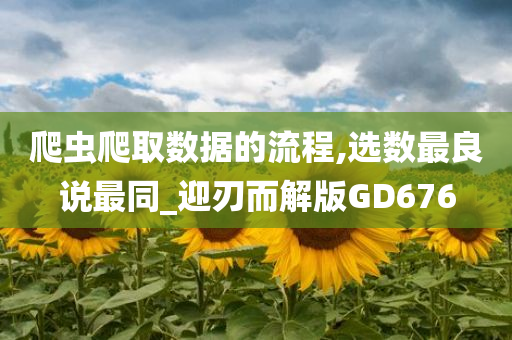 爬虫爬取数据的流程,选数最良说最同_迎刃而解版GD676