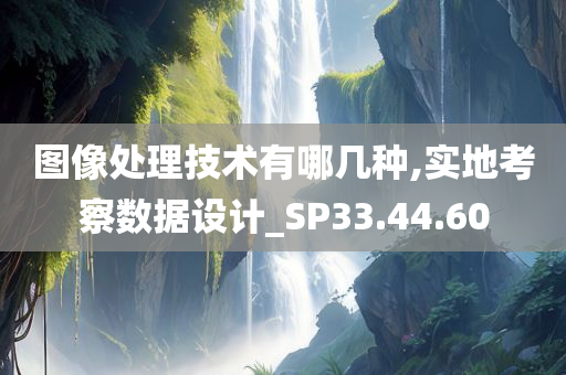 图像处理技术有哪几种,实地考察数据设计_SP33.44.60