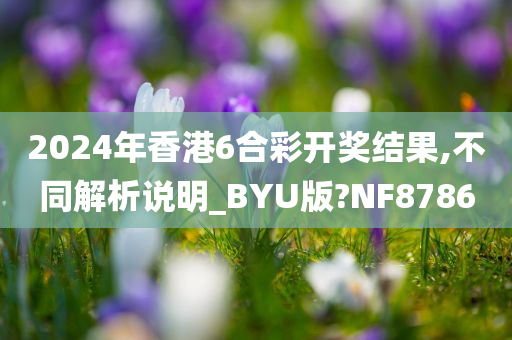 2024年香港6合彩开奖结果,不同解析说明_BYU版?NF8786