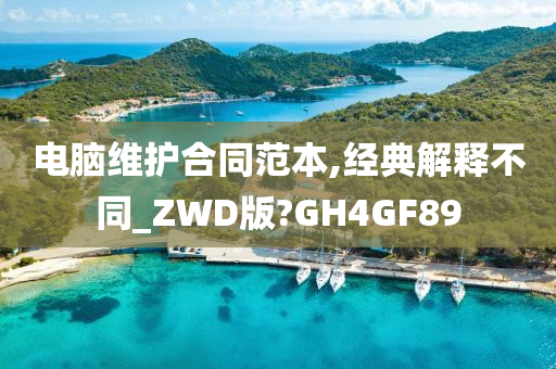 电脑维护合同范本,经典解释不同_ZWD版?GH4GF89