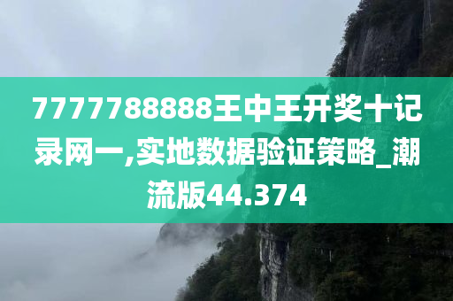 7777788888王中王开奖十记录网一,实地数据验证策略_潮流版44.374