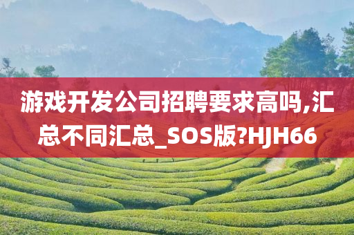 游戏开发公司招聘要求高吗,汇总不同汇总_SOS版?HJH66