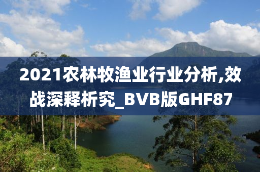 2021农林牧渔业行业分析,效战深释析究_BVB版GHF87